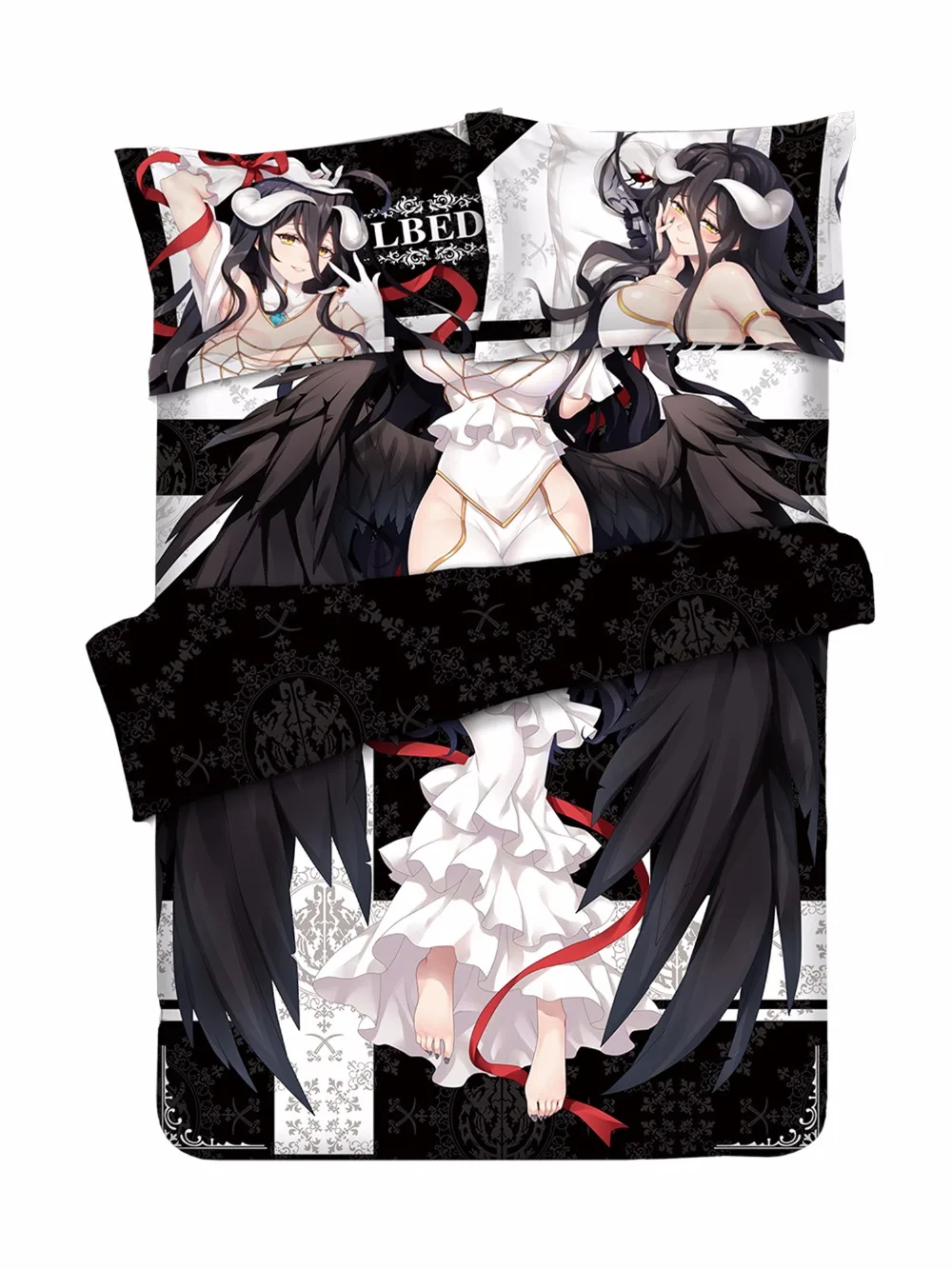 

Japanese animation bed sheet cover four sets,OVERLORD