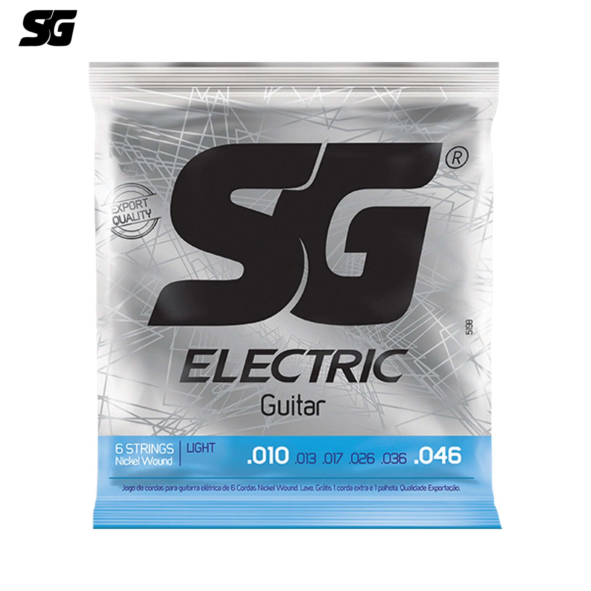 SG Brazil Electric Guitar Strings Steel Hexagonal Core 1 pcs Free Extra