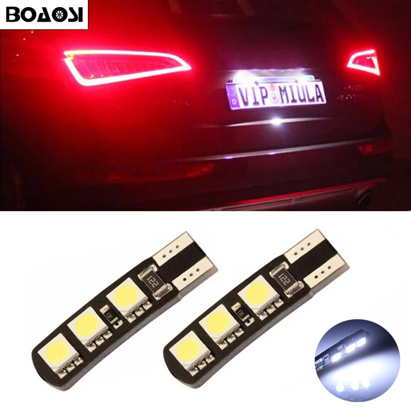 2x T10 W5W светодиодный светильник номерного знака для Hyundai Sonata ix25 ix35 i20 i10 accent solaris Tucson