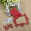 Cajas de flores de encaje, troqueles de corte de Metal, plantilla de álbum de recortes, Tarjeta para álbum de fotos, papel en relieve artesanal ► Foto 1/4