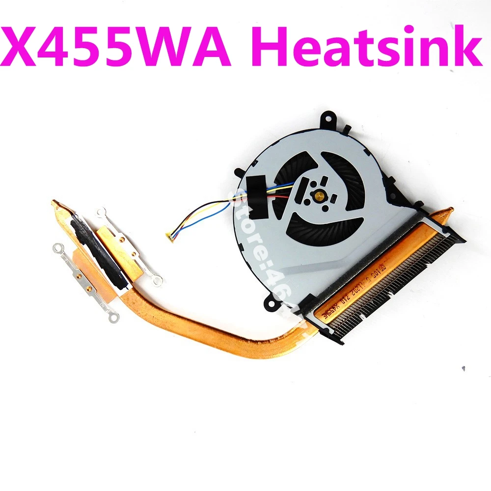 

X455WA Heatsink For ASUS X455 X455W X455WA Laptop CPU Cooling Fan Heatsink Heat Sink Cooler Radiator Notebook Cooler