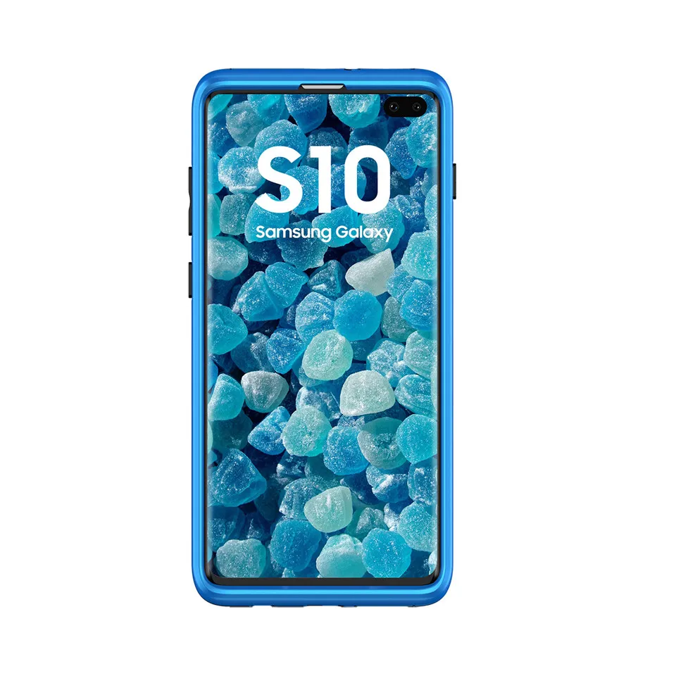 Противоударный чехол для телефона samsung Galaxy S10 s10 Plus PC Силиконовый ТПУ противоударный чехол s10 edge 360 Полный панцири чехол