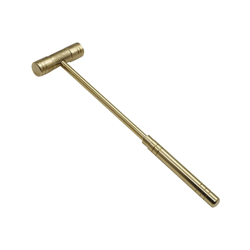 

1PC Multifunctional Mini Nail Hammer Copper Hammer Small Round Hammer Screwdriver For Installation Tool