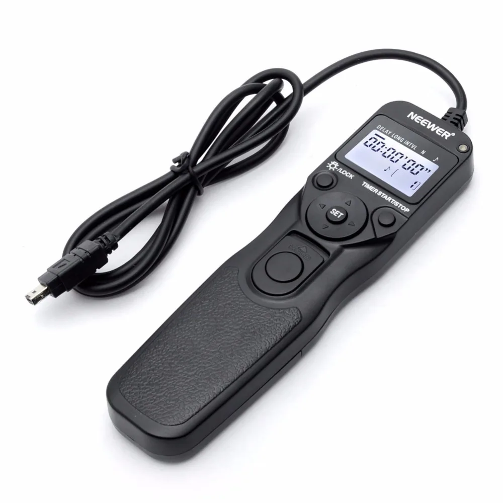 

Neewer EZa-N3 LCD Digital Timer Shutter Release Remote Control for Nikon D5100 D3100 D7000 D5000 D90 Free Shipping
