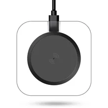 Прозрачное Беспроводное зарядное устройство для iPhone Xs Max XR X 8 plus, Быстрое беспроводное зарядное устройство USB для Xiaomi mix 3 2 s Qi, беспроводное зарядное устройство