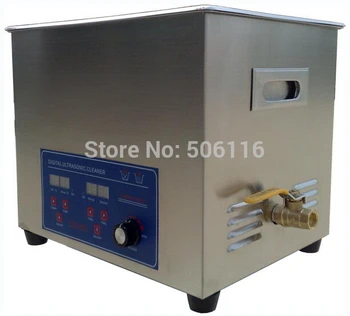 

Free ship Brand new 14L Ultrasonic cleaner Timer Heater Stainless Digital power adjustable