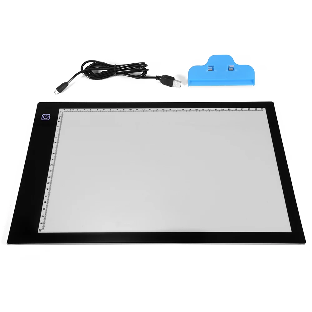  9.05'' x 12.4'' A4 LED Light Box Professional Animation Ultra Thin Drawing Board Touch Variable Ill