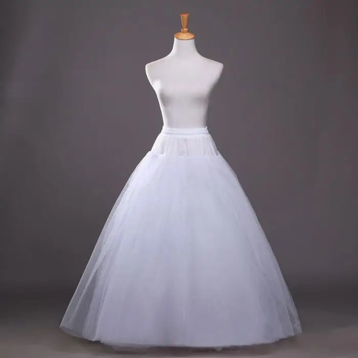 Hot Wedding Petticoat Bridal Hoop Hoopless Crinoline Half Slip Prom Underskirt Fancy Skirt HD88