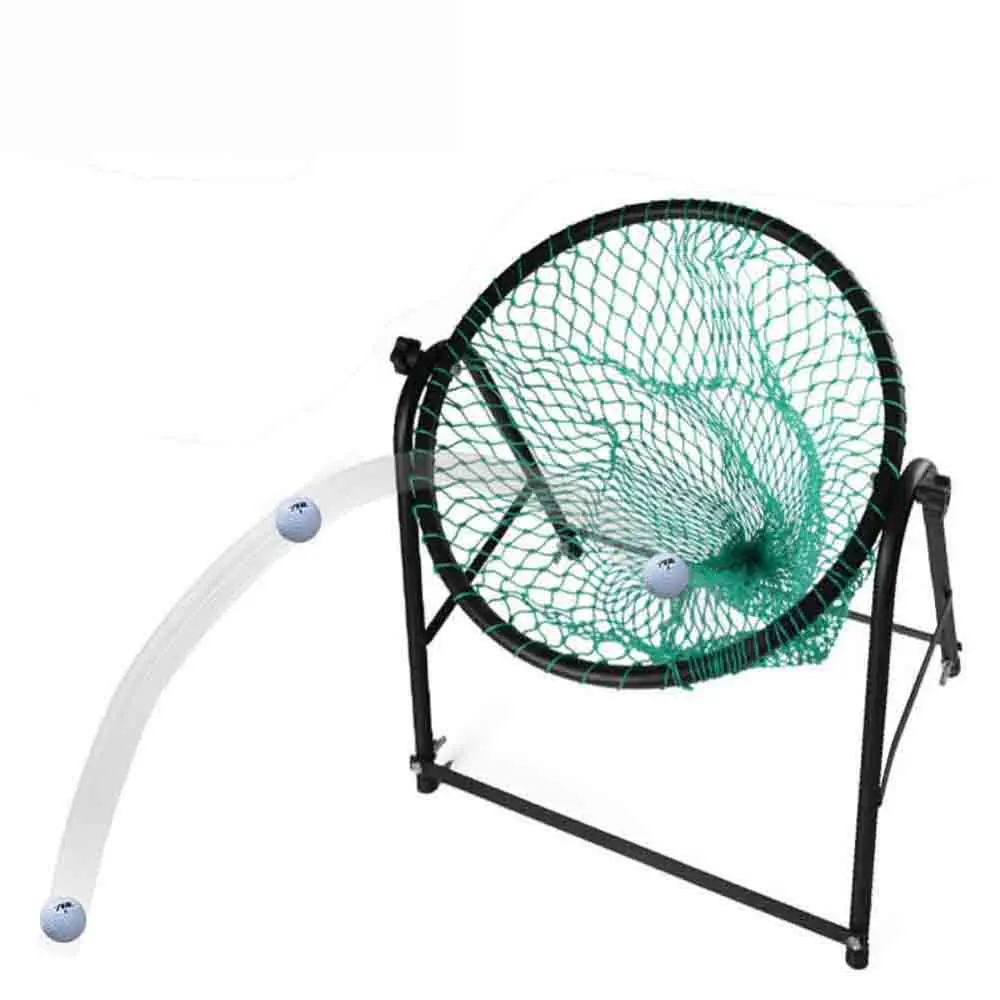 

CRESTGOLF Top quality golf chipping net adjustable golf chipping practice net golf training cages practice mat
