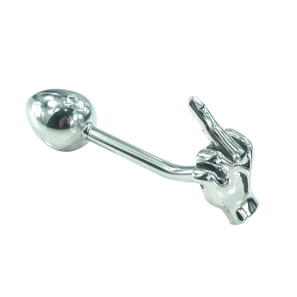 Kopen Nieuwe rvs Anale dildo Metalen penis butt plug prostaat massager g spot stimulatie sex producten voor vrouwen mannen gay mannen