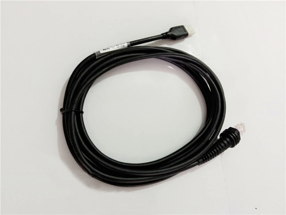 2 м USB кабель для сканера штрих кодов Honeywell HHP 1200 г 1202 1250 1250GAP 1300 1400 1500 1900GHD 1900GSR 1902GH|cable