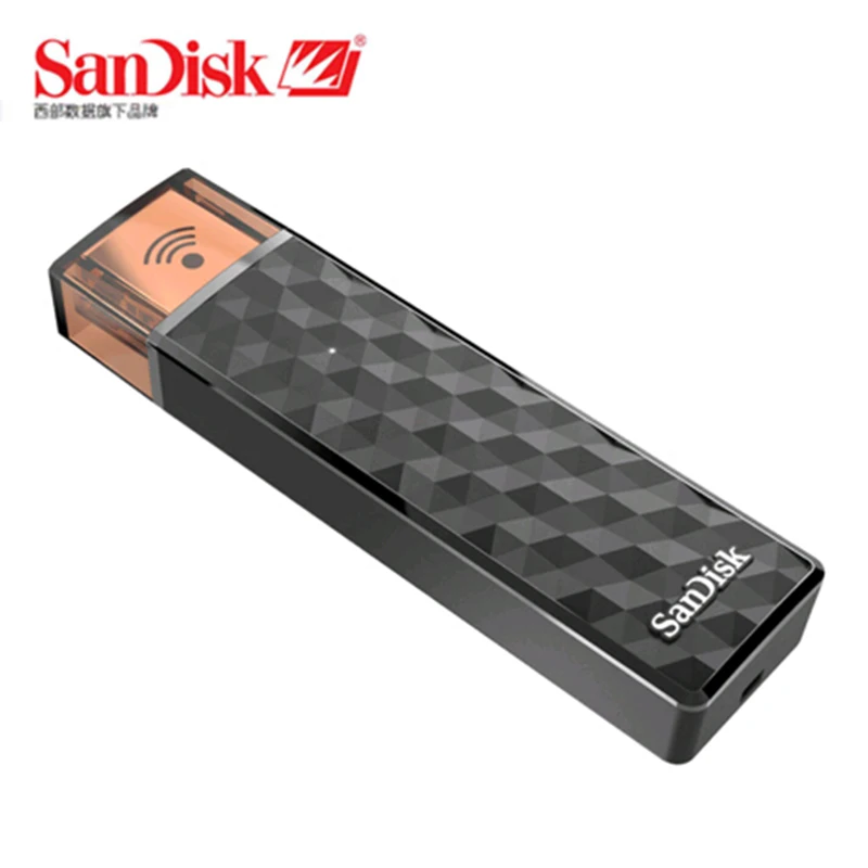 

SanDisk SDWS4 Connect Wireless Stick 128GB USB Flash Drive 64GB Wi-Fi + USB 2.0 16GB Pen Drives 32GB PenDrives USB Stick