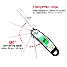 Термометр для приготовления пищи быстрое чтение электронных водонепроницаемых мясных конфет с Длинный зонд для кухни UD88