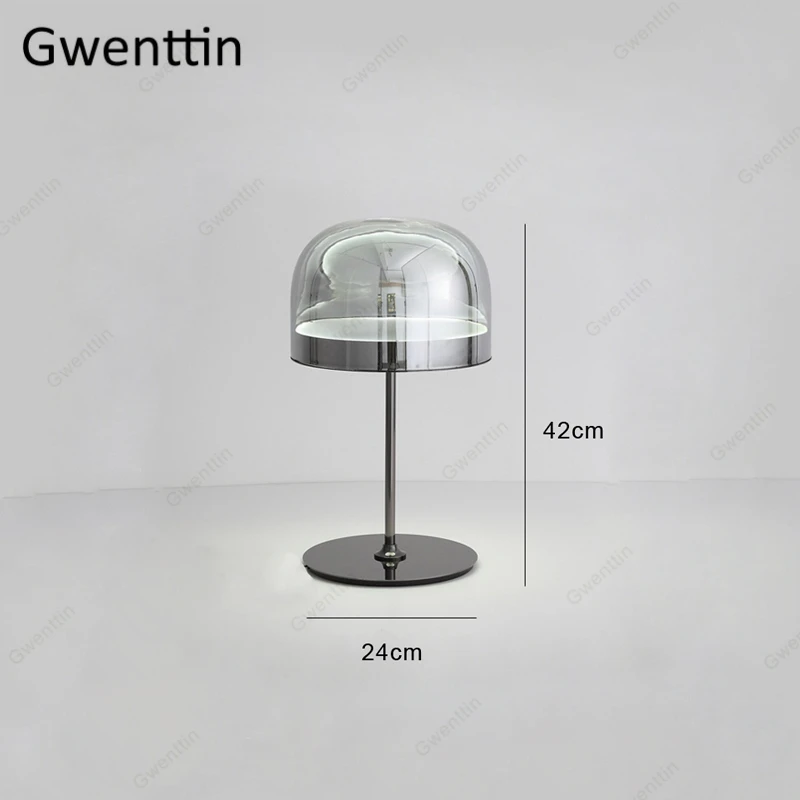 Lâmpada de Mesa Luz para Quarto Luxo Moderno Cogumelo Cama Lâmpada Cabeceira Led Luminárias Luminária Nordic Casa Deco pé 3 Cheap Luminárias de mesa