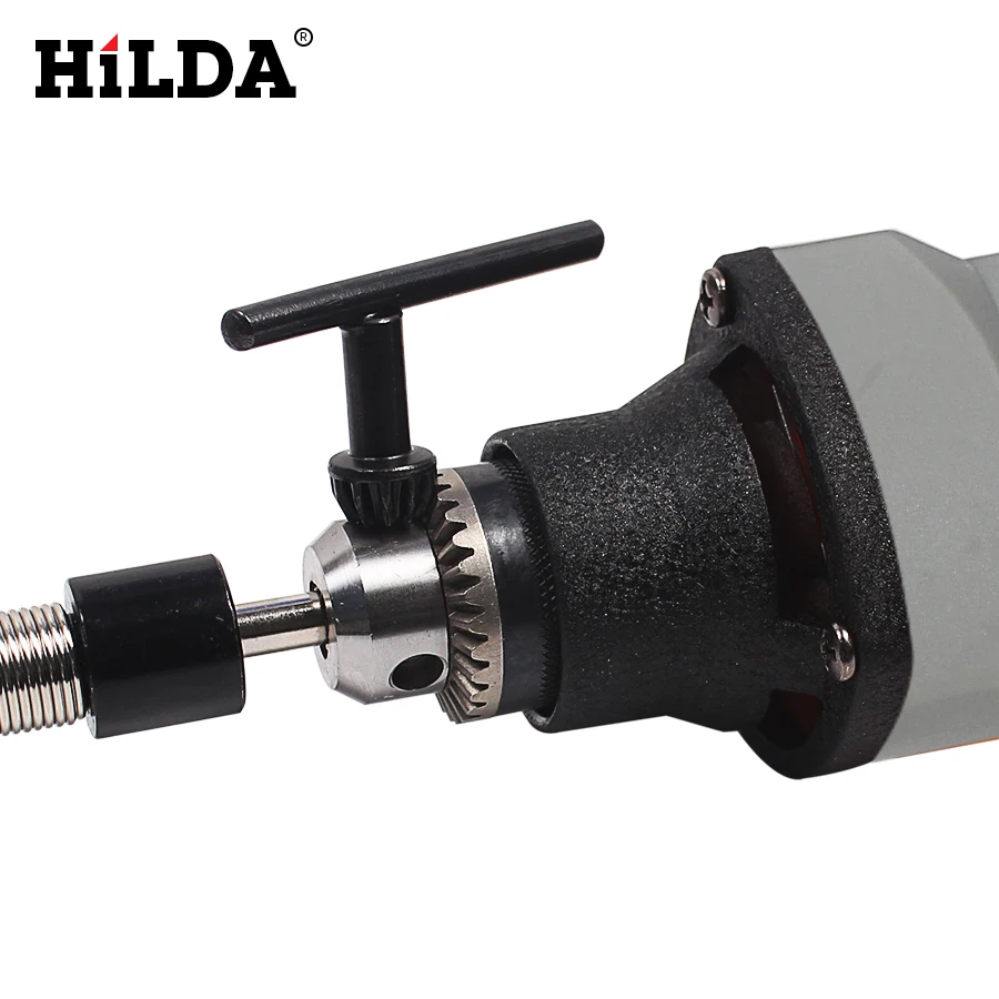 HILDA 220 В 400 Вт Мини электрическая дрель Dremel роторный инструмент шлифовальный Электроинструмент 6 положения с переменной скоростью Dremel аксессуары