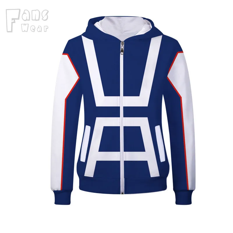 2019 Unisex Cotton Hooded Sweatshirt My Hero Academia Uniform 3D Hoodies Cute Boku No Hero Academia Cosplay Costume Hoodies 2019 Unisex Cotton Hooded Sweatshirt My Hero Academia Uniform 3D Hoodies Cute Boku No Hero Academia Cosplay Costume Hoodies
