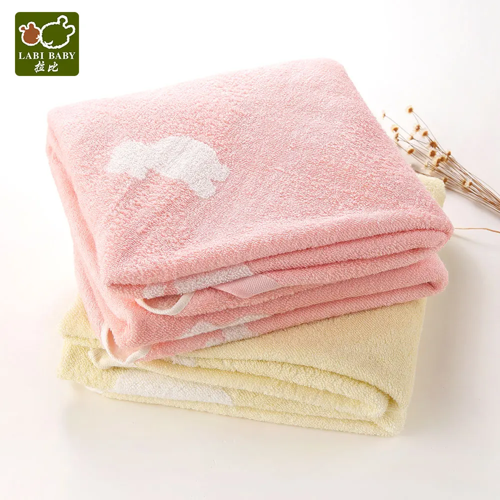 

Cartoon Shower Towel Solid Color Rose Red Gray Green Bath Wash Cloths for Baby Toddlers Boys Girls Unisex 140×70cm