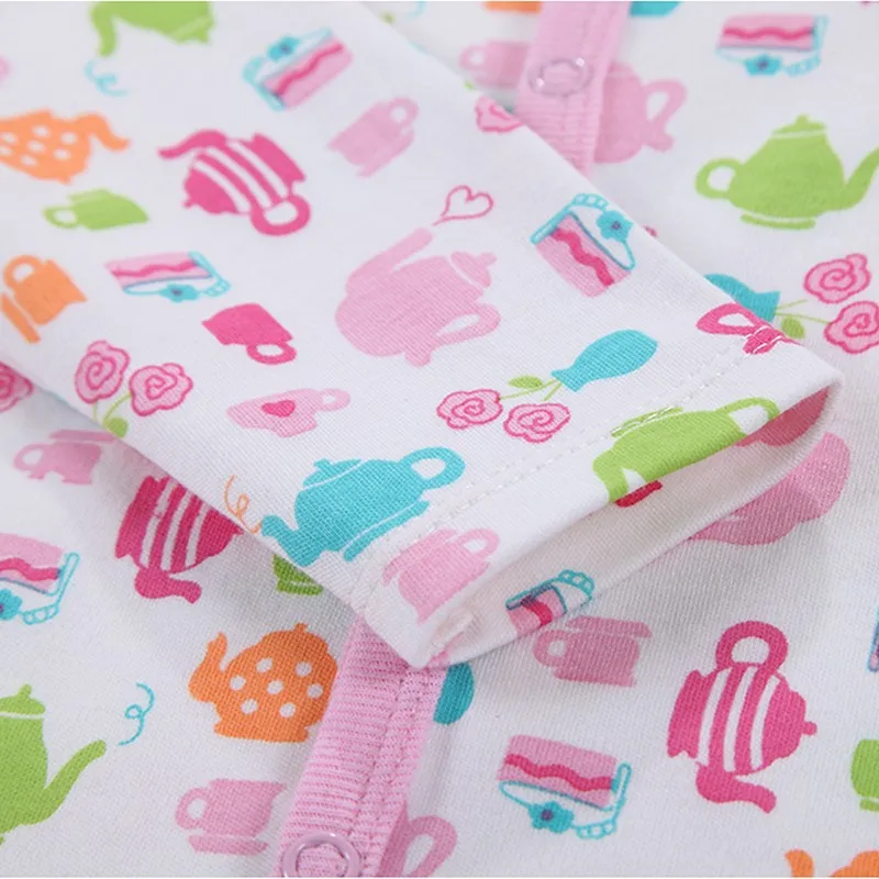 2016 Baby Clothes Little Bear Cute Baby Rompers Cotton Bebe Body Ropa Long Sleeve Infant Boys Girls Spring Summer Jumpsuit (1)