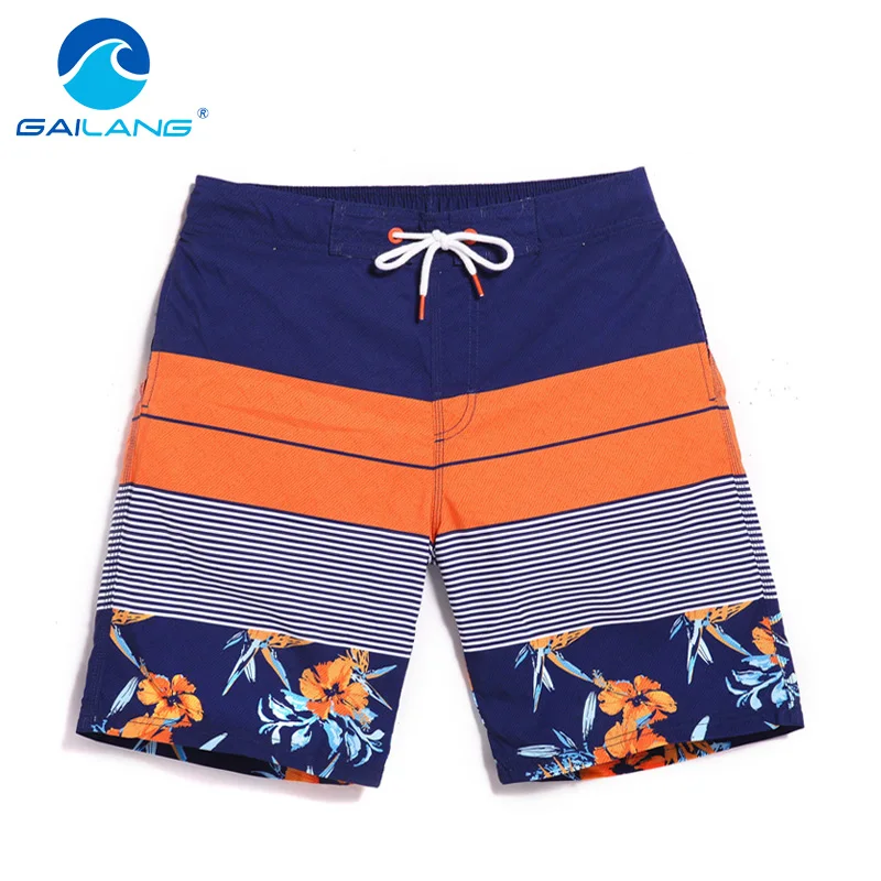 Gailang бренд высокое качество Для мужчин Мода, дизайн, удобная эластичная талия пляжные шорты Купальники для малышек Для мужчин печатных отдыха Шорты