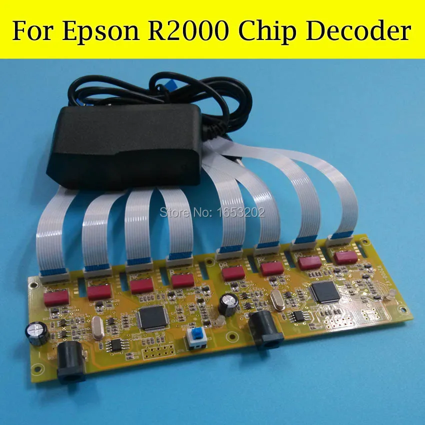 

65% OFF by DHL Chip Decoder For EPSON R2000 2000 Printer Reset All Colors At Same Time