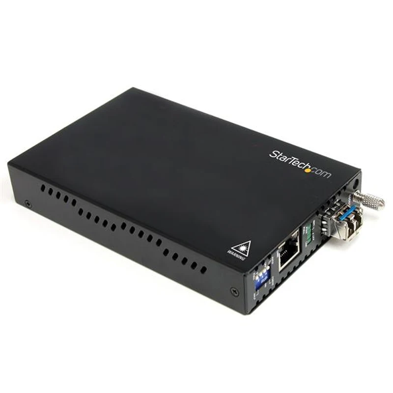 

StarTech.com Conversor de Medios Gigabit a Fibra Multimodo Modo 1000Mbps LC 550m, 2000 Mbit/s, 1000Base-T, 1000Base-LX,1000Base-
