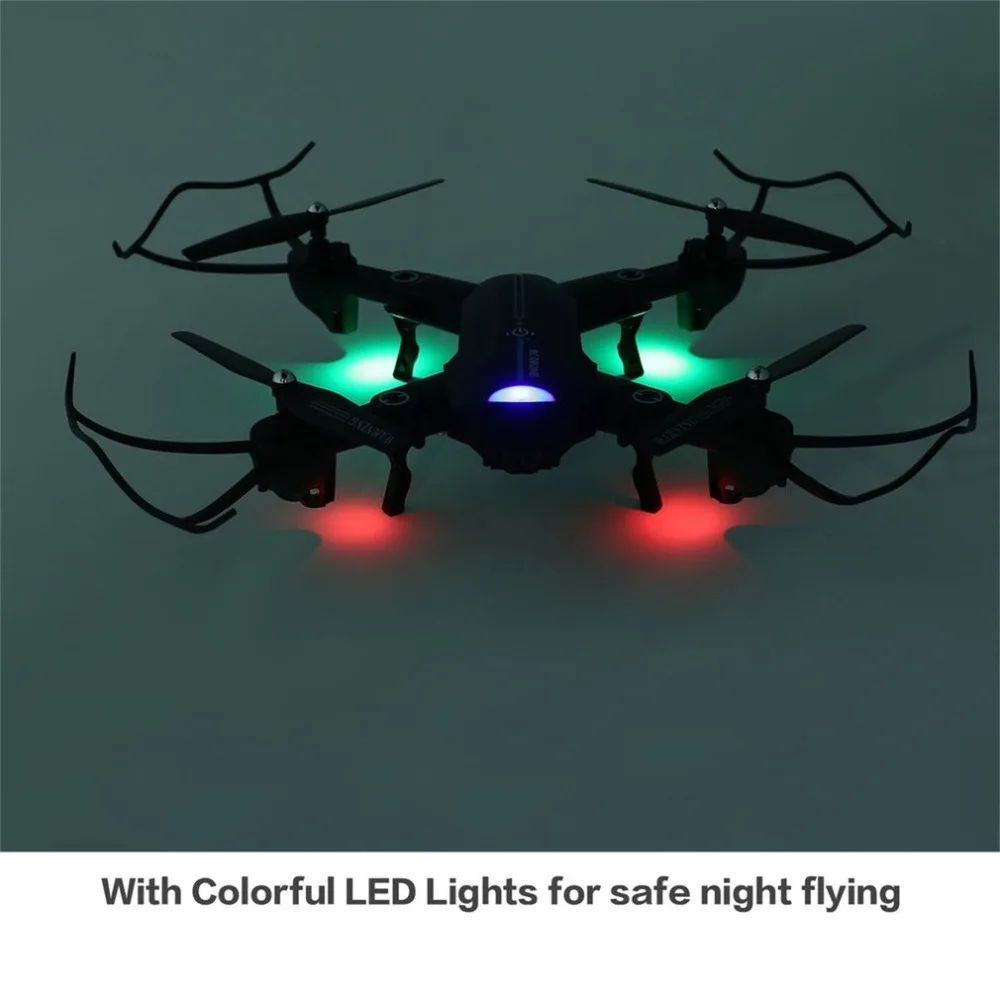 

Foldable RC Drone 2.4GHz WiFi FPV & Camera Live Video Aircraft RTF Remote Control Quadcopter Helicopter Gravity Sensor Altitude