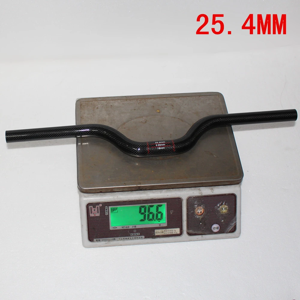 EC90 MTB Bicycle Carbon Handlebar 25.4MM Ultralight Mountain Bike
