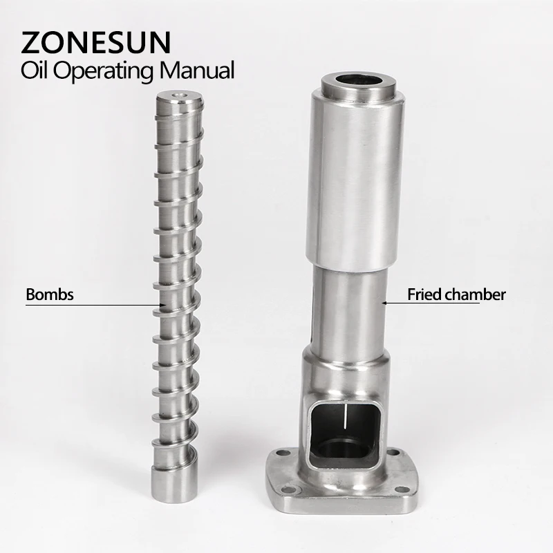 ZONESUN 1 sets ( screw shaft + press cage ) for OPM 01 Automatic Small