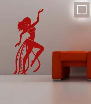 

Dancer girl lady Kids Room Children Stylish Wall Art Sticker Decal