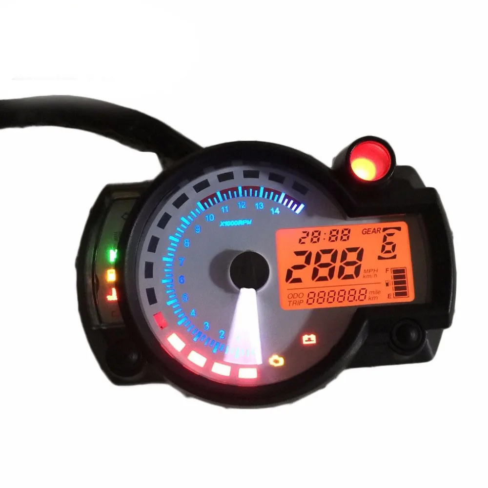 hot sale Motorcycle digital speedometer LCD meter KOSO RX2N model