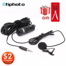 BOYA BY-M1 Label Lavalier Omnidirectional Condenser Microphone for iPhone Android for Canon Nikon DSLR Camcorder Audio Recorders