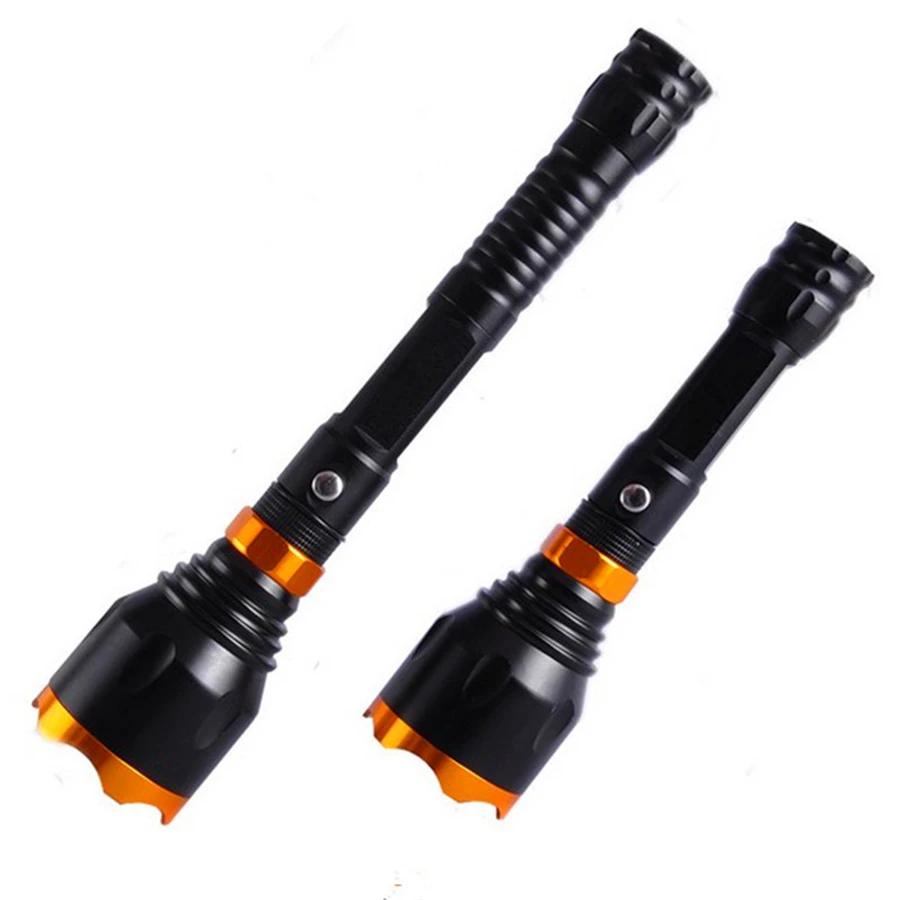 

500m CREE XM-L T6 LED Torch Light 300Lm Tactical Flashlight for Outdoor Security Camping Hunting +1*18650 battery