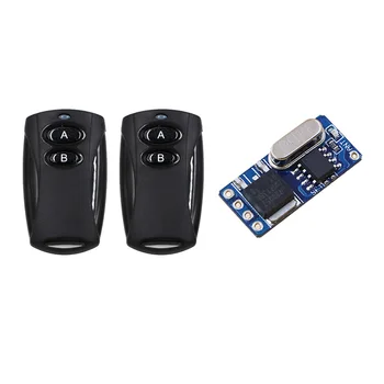 

Wireless Micro Remote Control Switch Mini Receiver 3.5v 3.7v 4.5v 5v 6v 7.4v 8.4v 9v 12v Small Receiver Transmitter 315Mhz