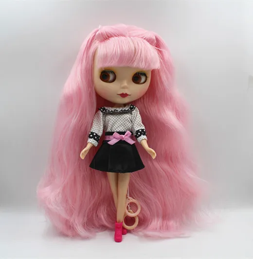 blythe doll pink hair