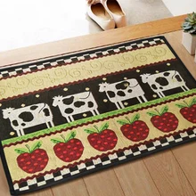 Удовлетворить хороший длинный кухня ковра этаже спальня жизни коврики для прихожей хлопок ПВХ пунктирной противоскользящим входная дверь ванной открытый