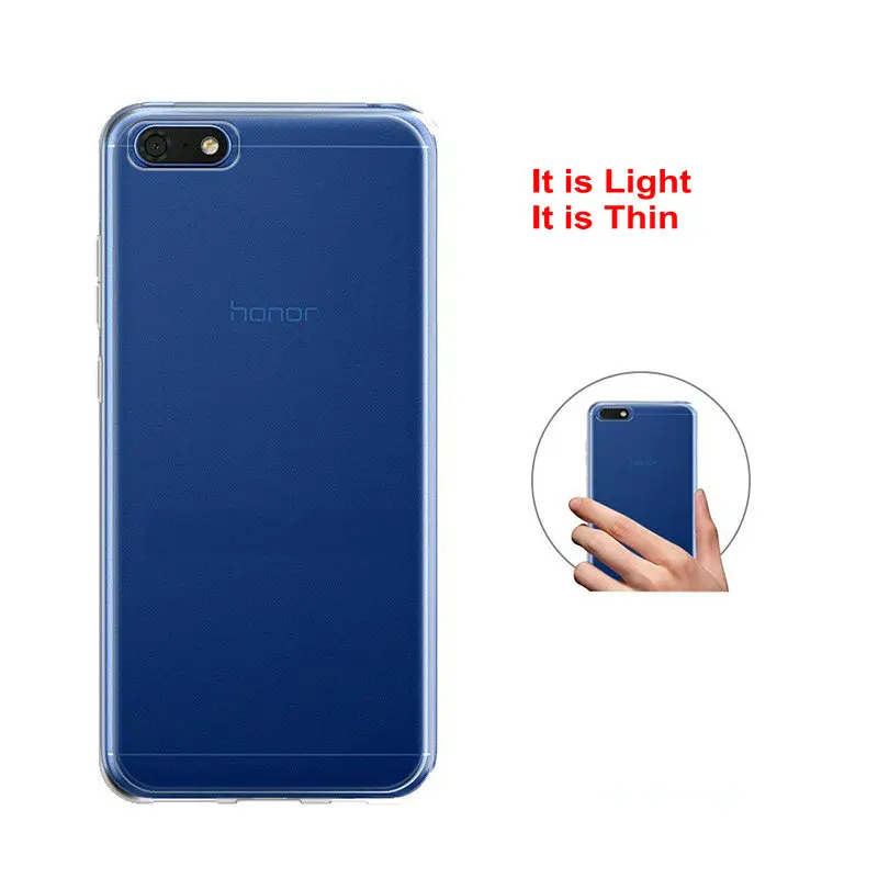 Чехол для Huawei Honor 7A DUA-L22 7C RU мягкий силиконовый чехол из ТПУ 8C 8X Y6 Y7 Prime Pro P Smart PLUS Y9 2019