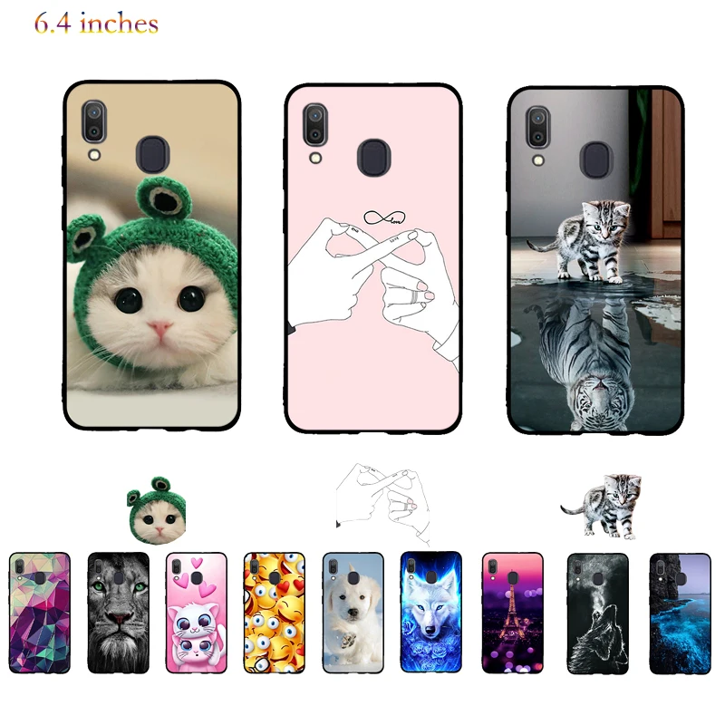 

Phone Cover For Samsung Galaxy A20 A30 Case Cover Soft TPU Silicone Back Fundas For Samsung Galaxy A20 A30 Case Coque Shell Bags
