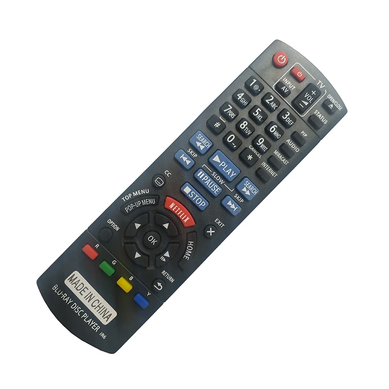 Новый пульт дистанционного управления подходит для panasonic blu ray dvd плеер DMP BD75 BD755