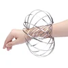 Magic Bracelet Aniti-stress Magic Toroflux  Funny Flow Ring Kinetic Spring Toys  304 Stainless Steel Flow Color Rings Toys I0064 ► Photo 2/6