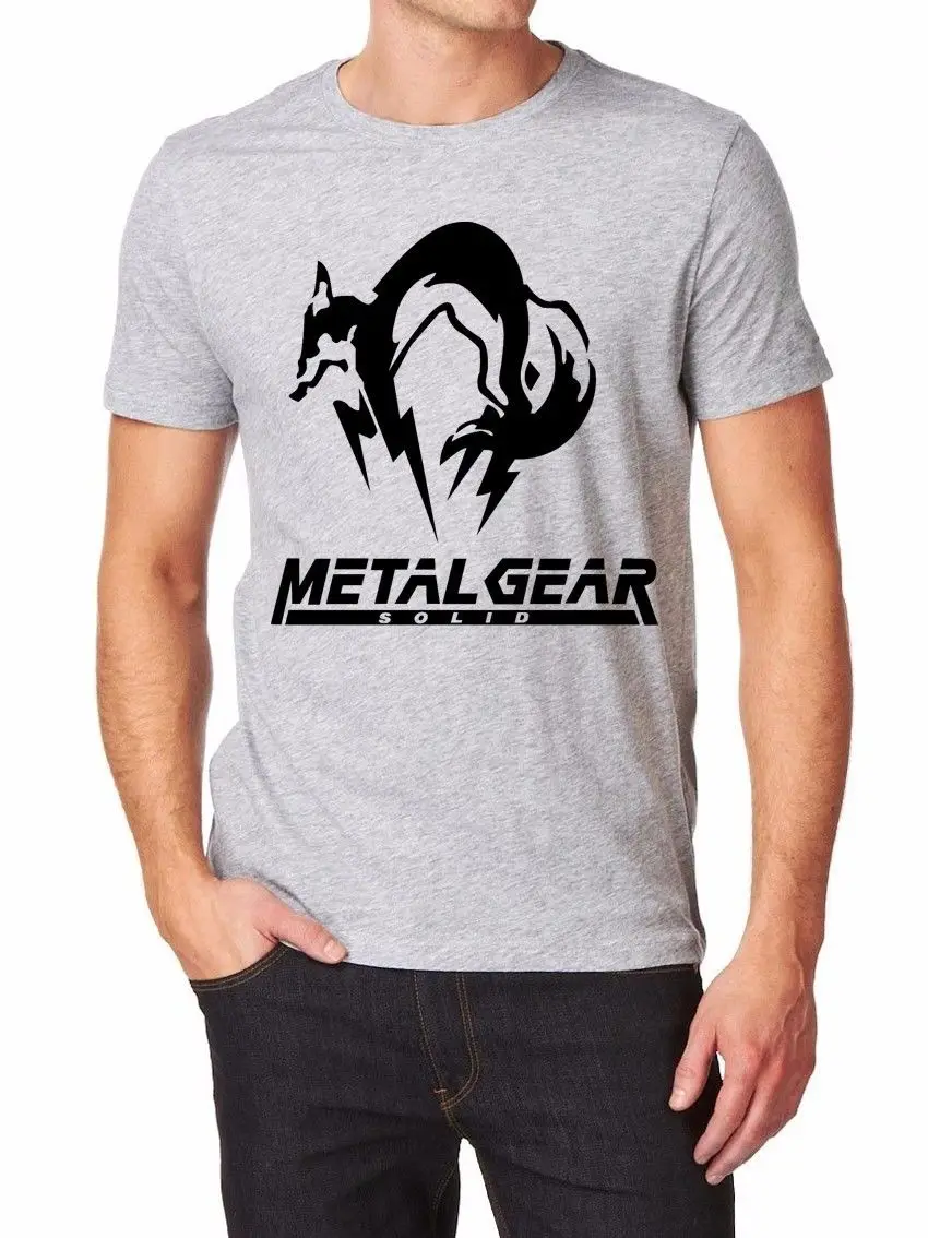 GEAR SOLID FOXHOUND SPECIAL FORCE Футболка с принтом harajuku boyfriend Подарочная Мужская футболка |