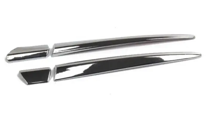 

FIT 2016 2017 for HONDA CIVIC REAR VIEW SIDE DOOR MIRROR CHROME PILLAR POST COVER TRIM BEZEL PROTECTOR MOLDING GARNISH 4PCS/SET
