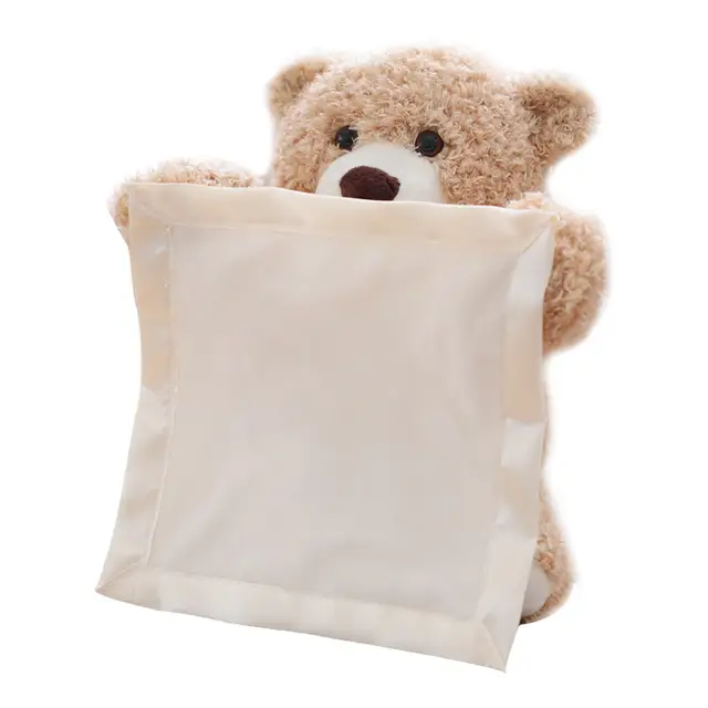 ours en peluche cache cache