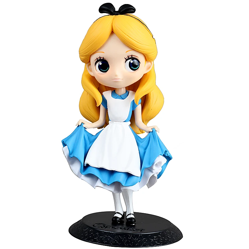 Disney-11-16cm-Kawaii-Q-Version-Alice-In-Wonderland-Mermaid-Ariel-Snow-White-Tangled-Rapunzel-PVC (2)