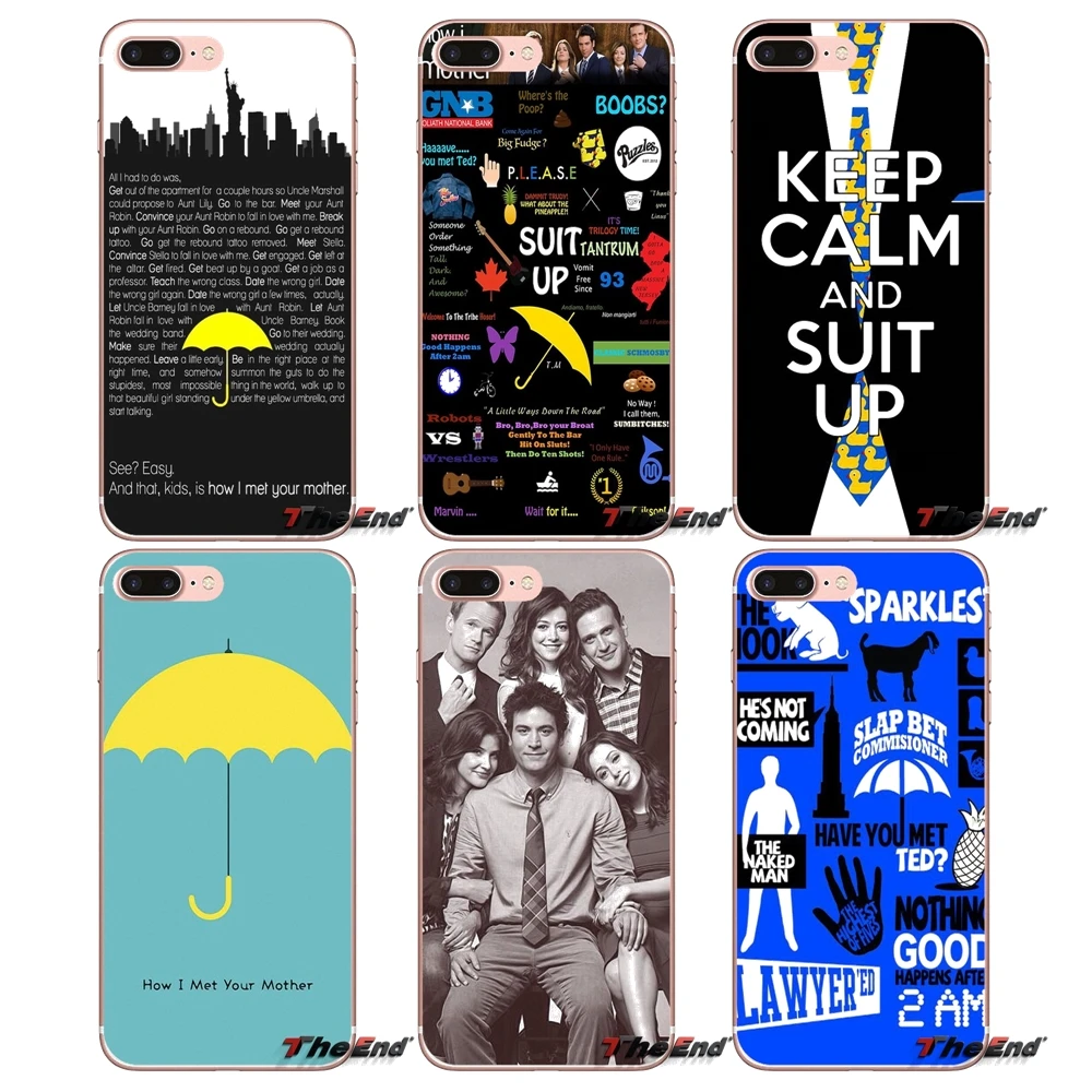 

Cell Phone Covers For Huawei G7 G8 P7 P8 P9 Lite Honor 4C 5X 5C 6X Mate 7 8 9 Y3 Y5 Y6 II 2 Pro 2017 How I Met Your Mother HIMYM