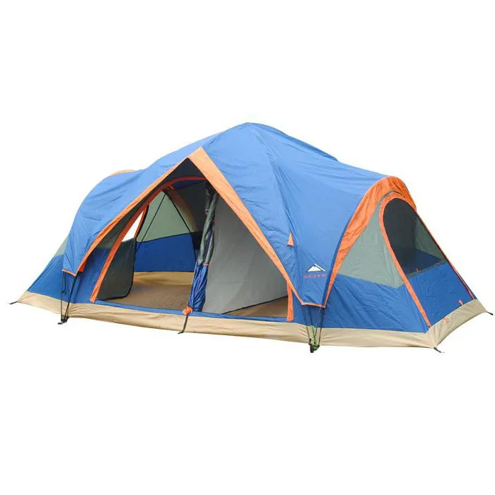 

5-8 Person Doule Layer Waterproof Two Room Tent Outdoor Family Party Hiking Camping Tent