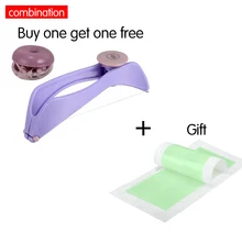 Высококачественное средство для удаления волос на лице депилятор средство для снятия макияжа для лица гладкое лицо+ подарок 1 лист = 2 шт. средство для удаления волос депилятор