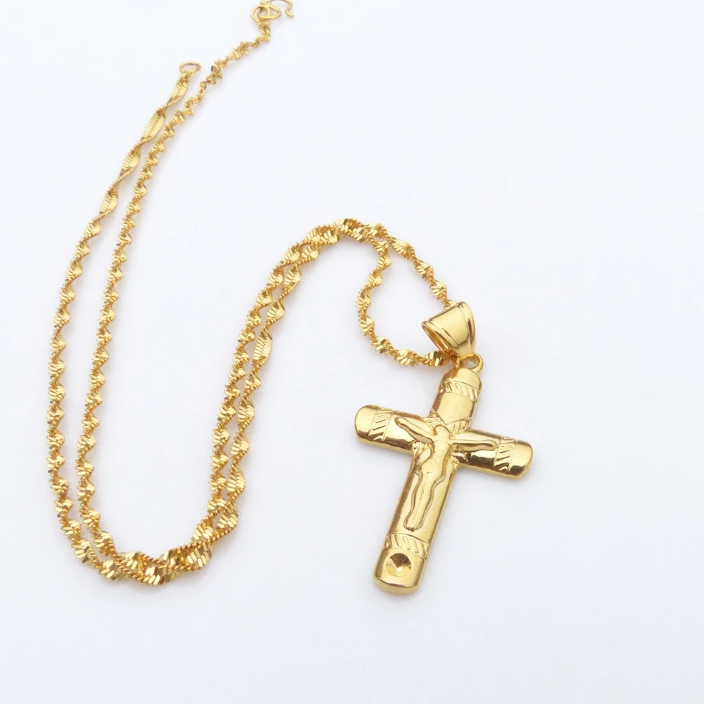 Cross Pendant Necklace Chain for Women Men | Украшения и аксессуары