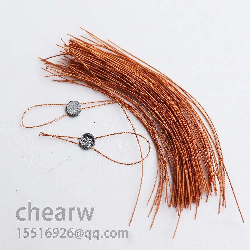 100pcs one bag nylon wire diameter of 0.6mm length 15cm per pcs string for meter seal