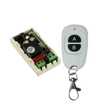 

AC 220V 1CH RF Transmitter Receiver Wireless Remote Control Switch System Wireless Light Switch 315mhz/433.92mhz