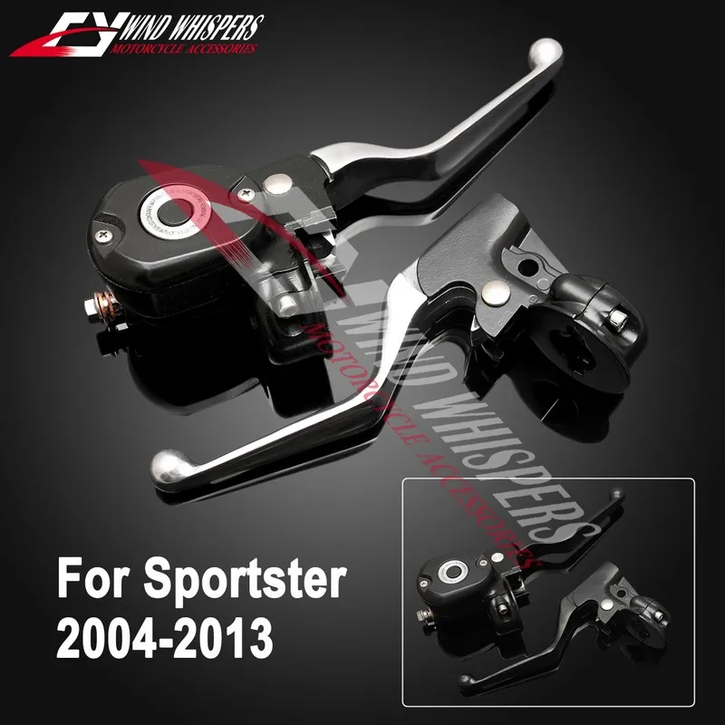 High quality Motorcycle Clutch Lever & brake pump Master Cylinder For Harley Davidson sportster